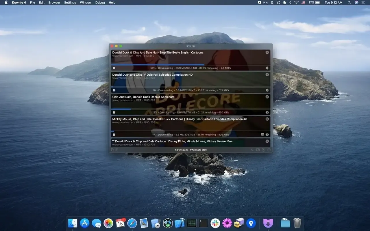 Downie 4 4.11.2 破解版 – 强大的网络视频下载工具