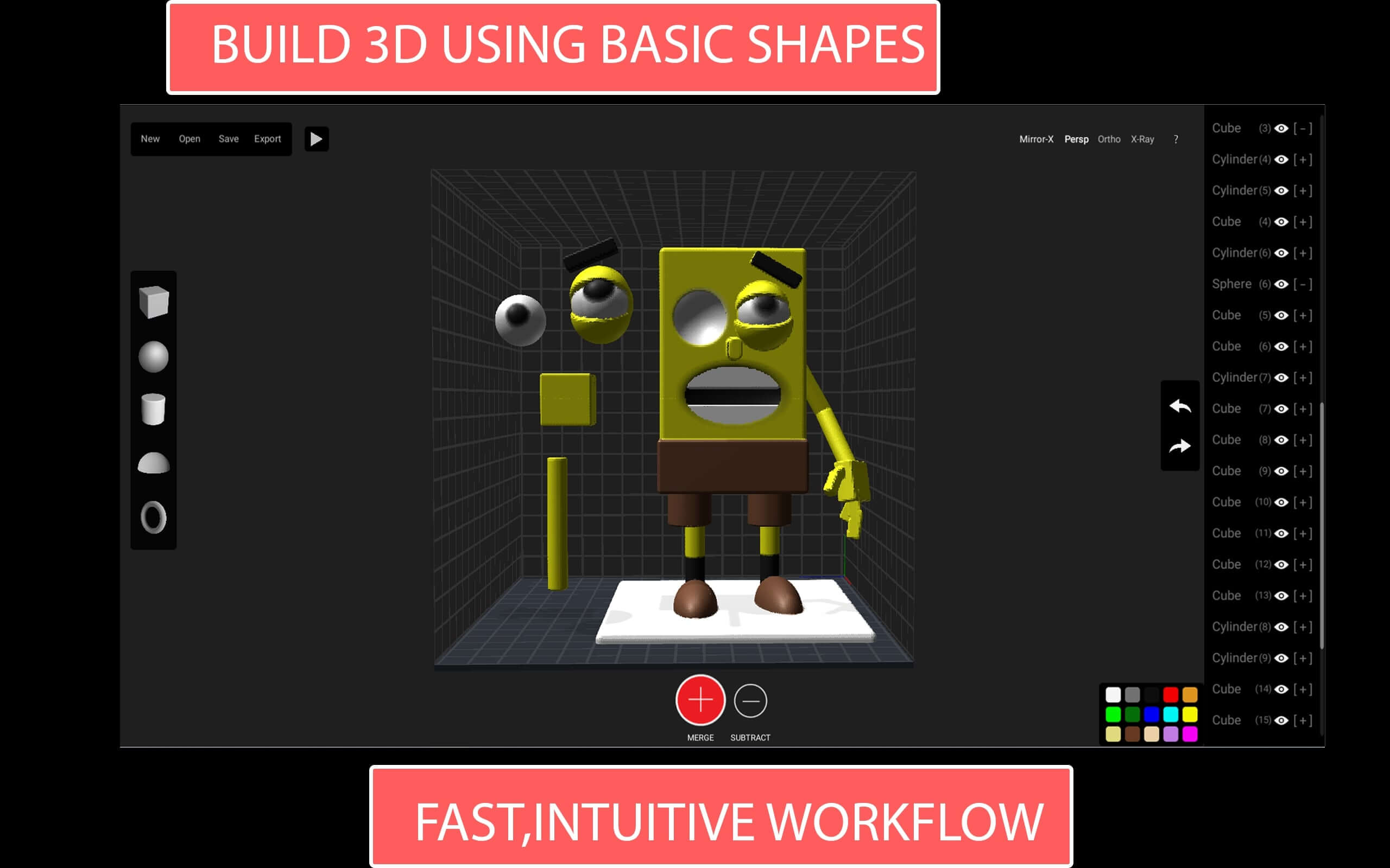 Claydo – Easy 3D Modelling