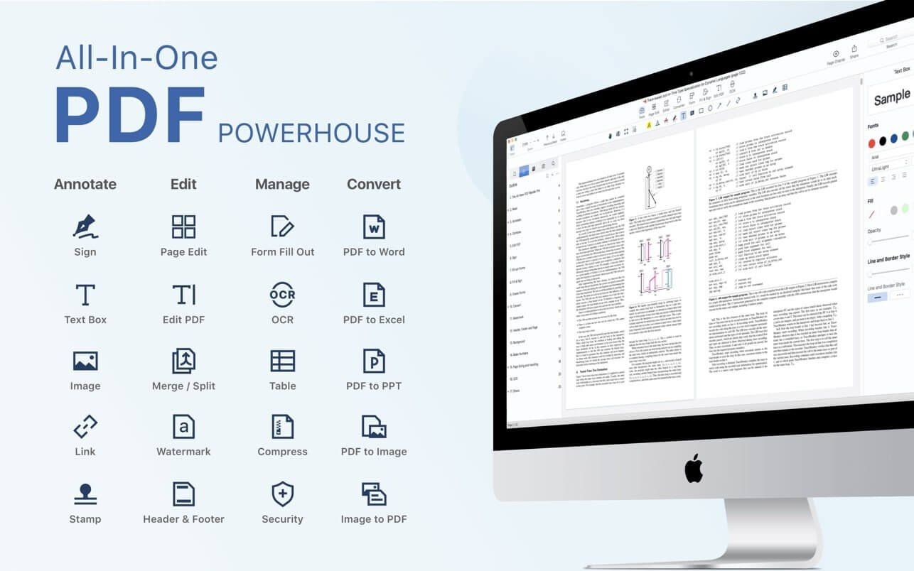 PDF Reader Pro 5.2.0 破解版 – MAC全能PDF编辑工具
