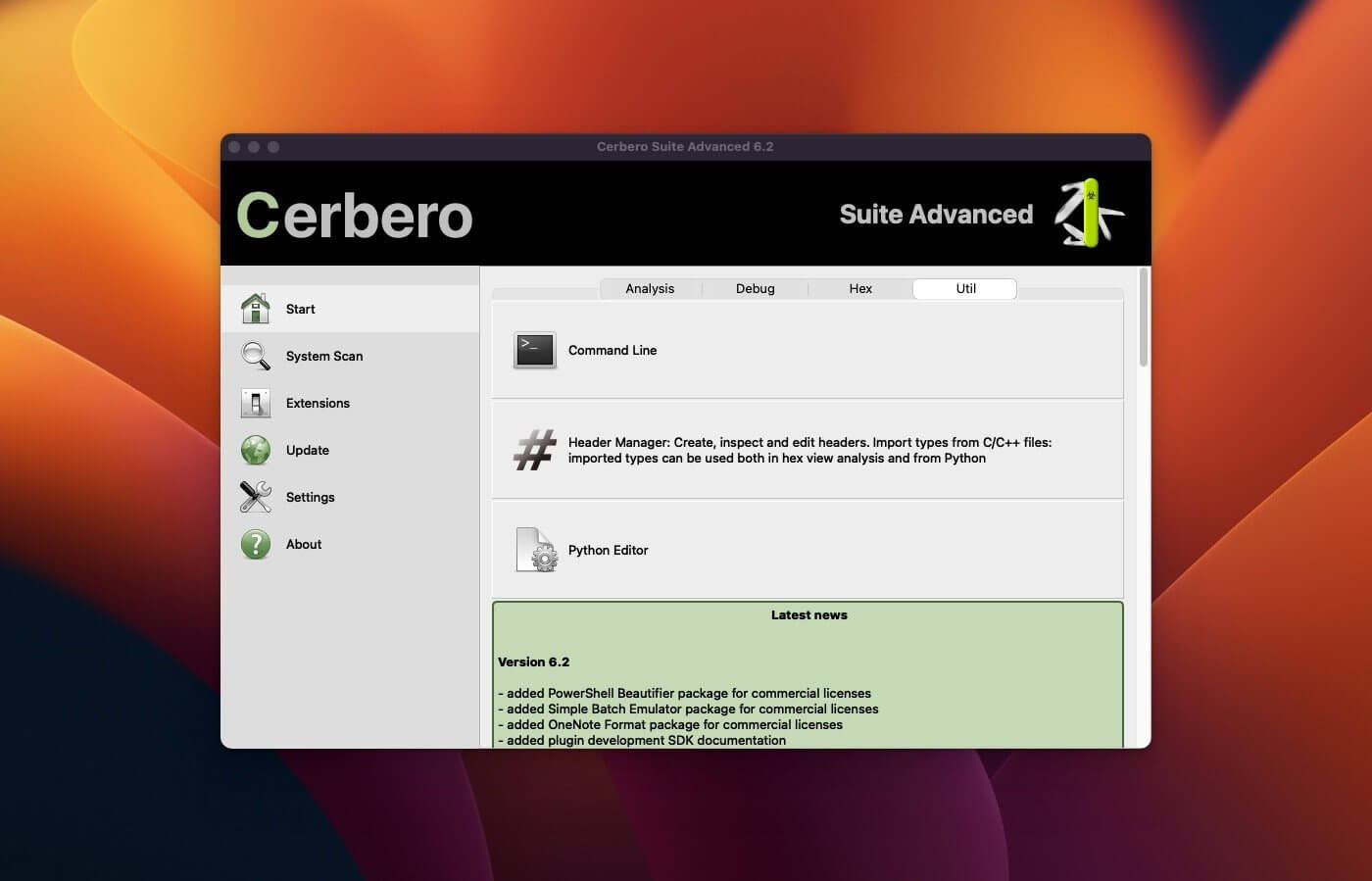 Cerbero Suite Advanced