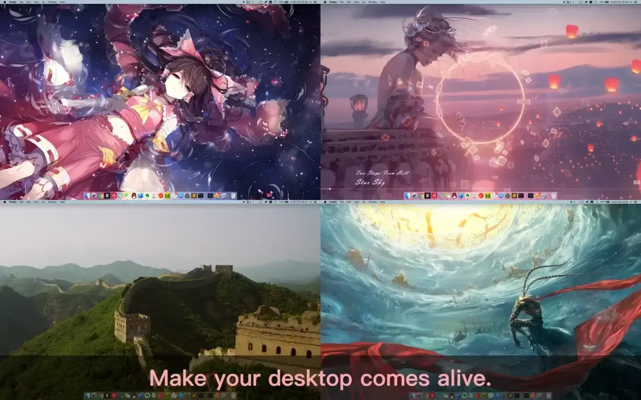Live Wallpaper(花見) 26.2 破解版 – 4K动态壁纸引擎