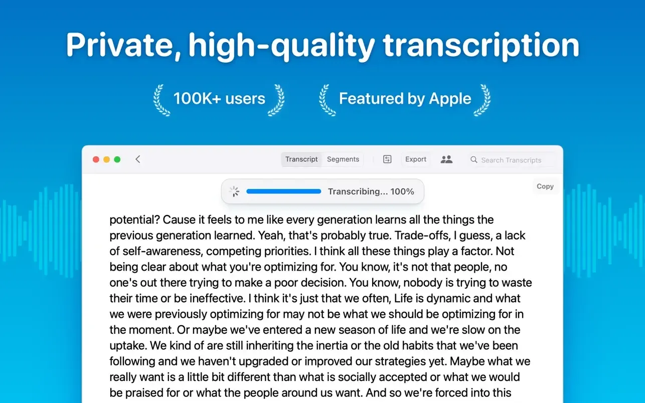 Whisper Transcription
