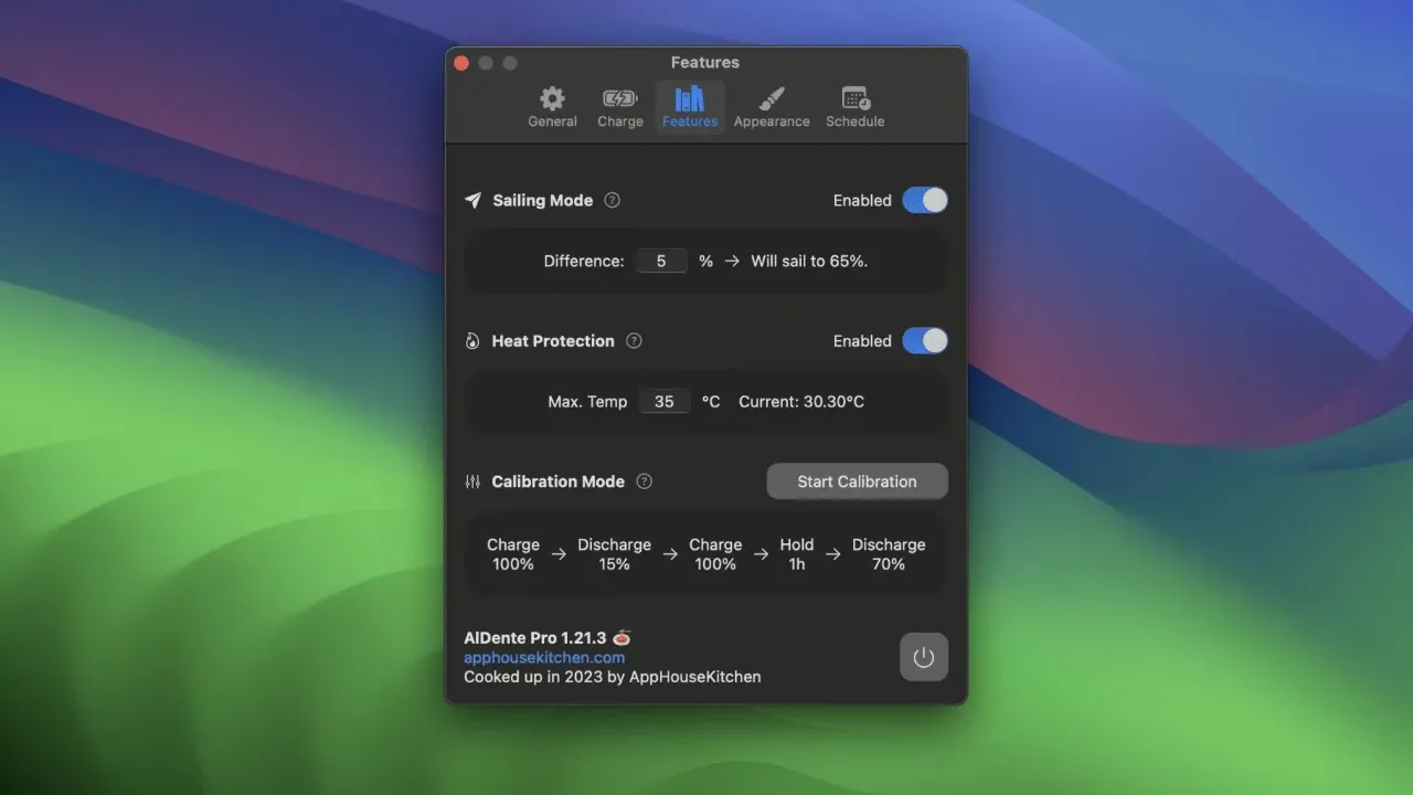AlDente Pro 1.35.1 破解版 – macOS强大的电池优化工具