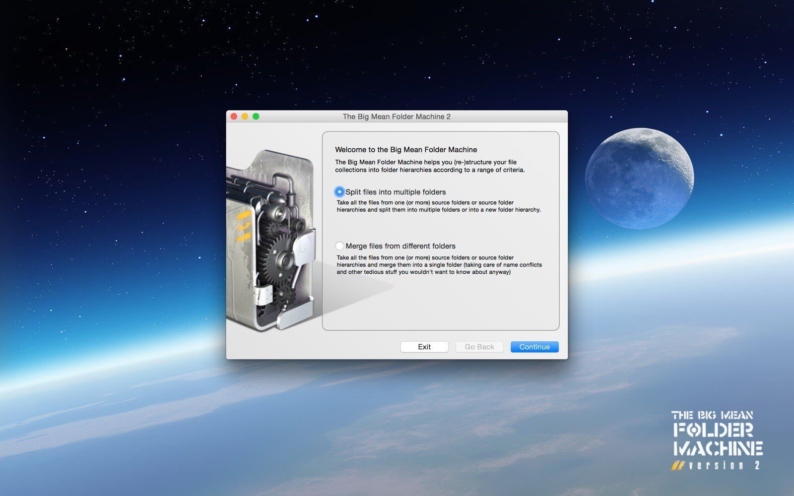 Big Mean Folder Machine