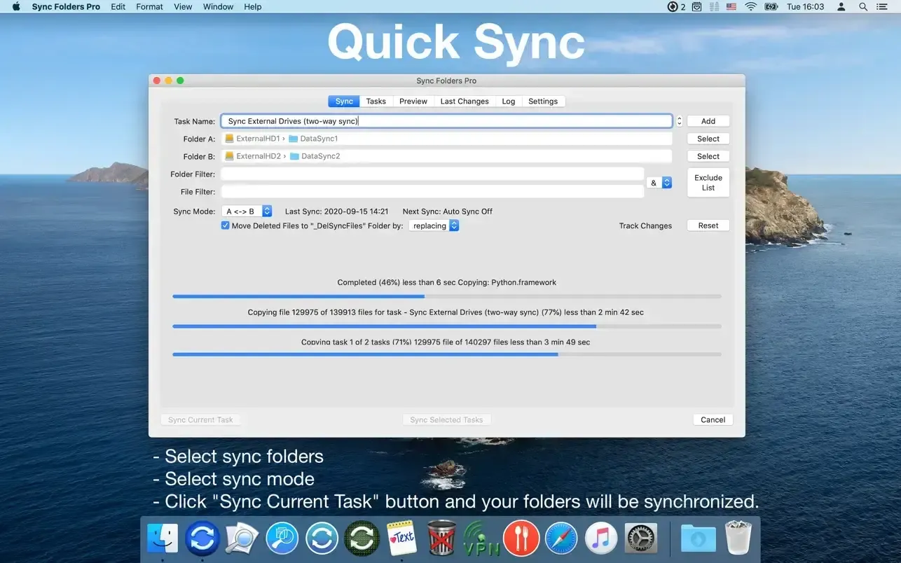 Sync Folders Pro