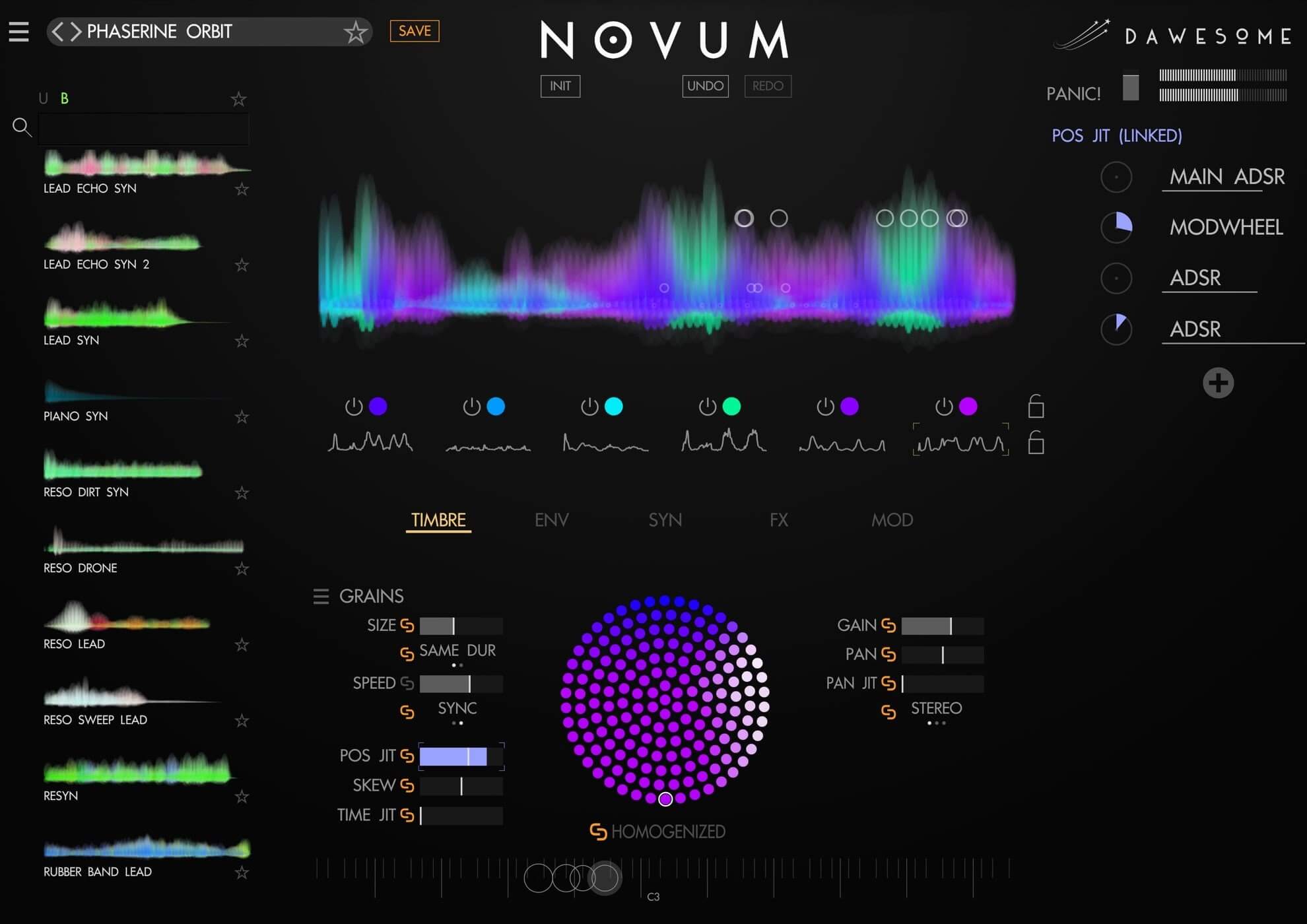 Tracktion Software Dawesome Novum