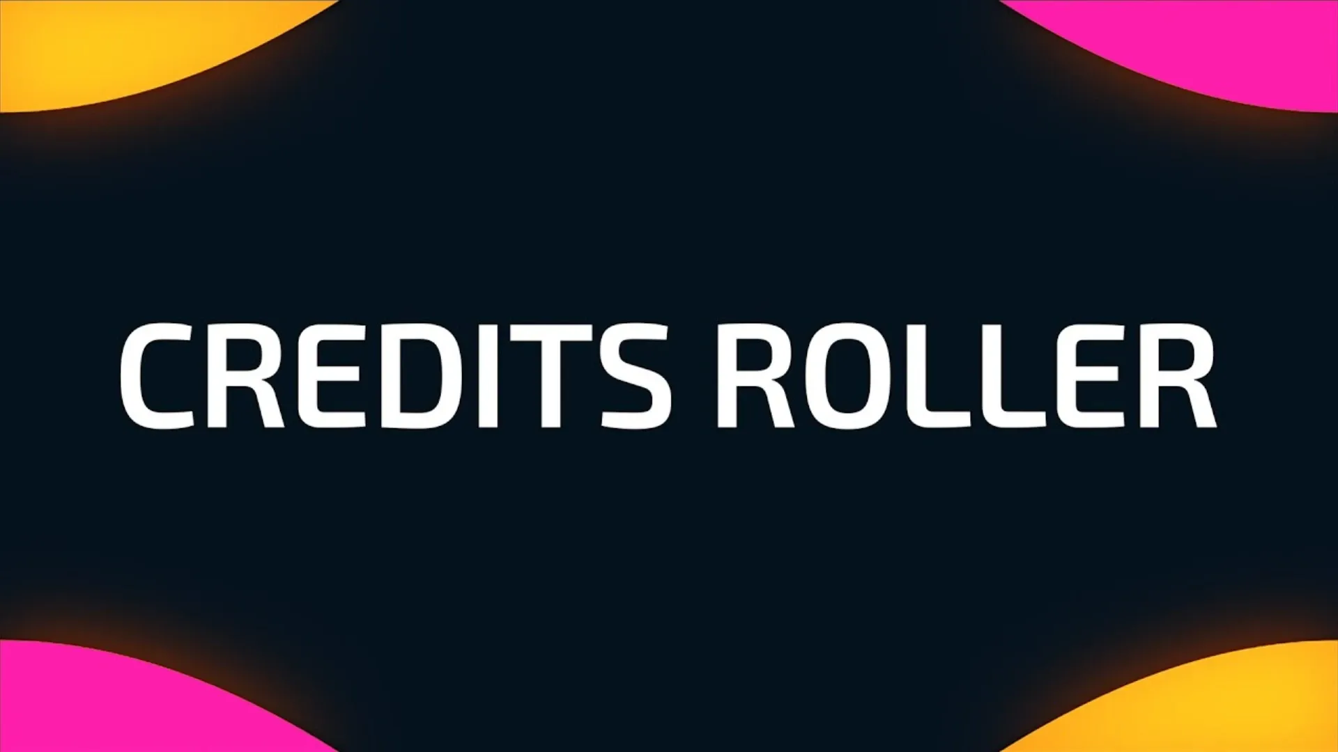 Credits Roller