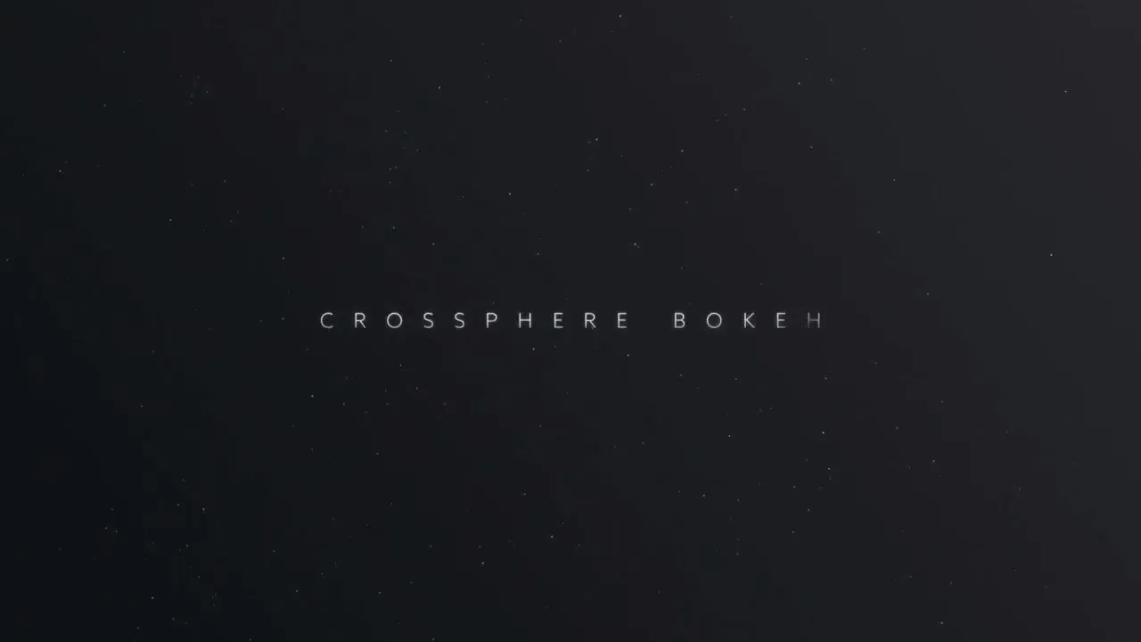 Crossphere Bokeh