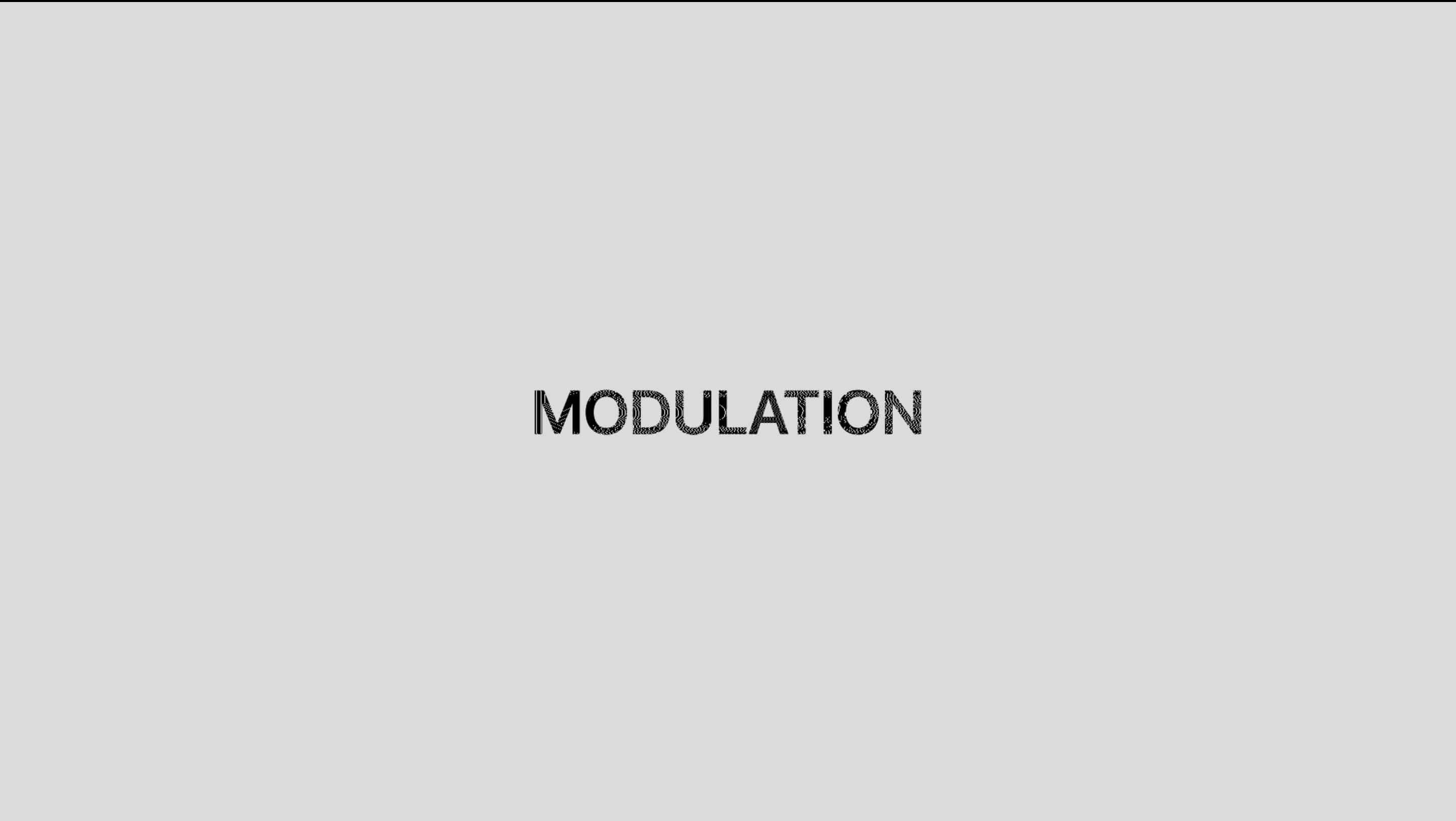 Modulation