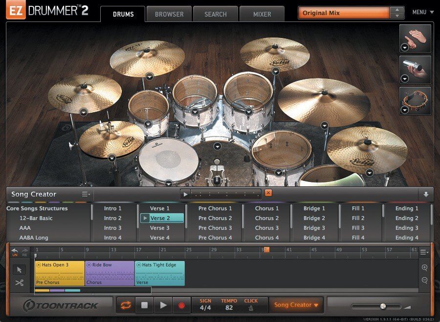 Toontrack EZdrummer