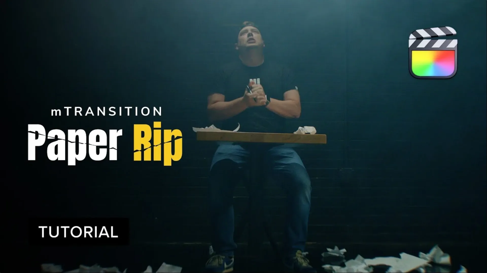 motionVFX mTransition Paper Rip