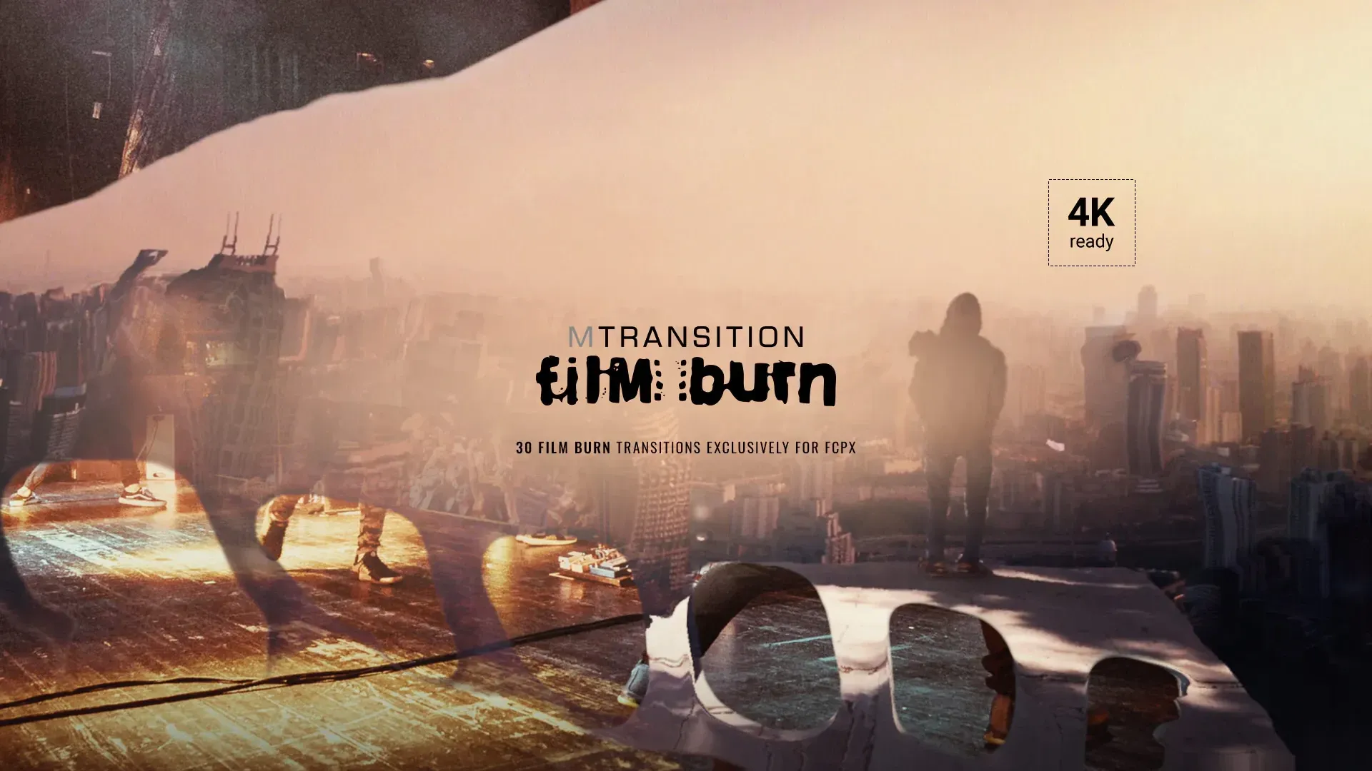 motionVFX mTransition Film Burn