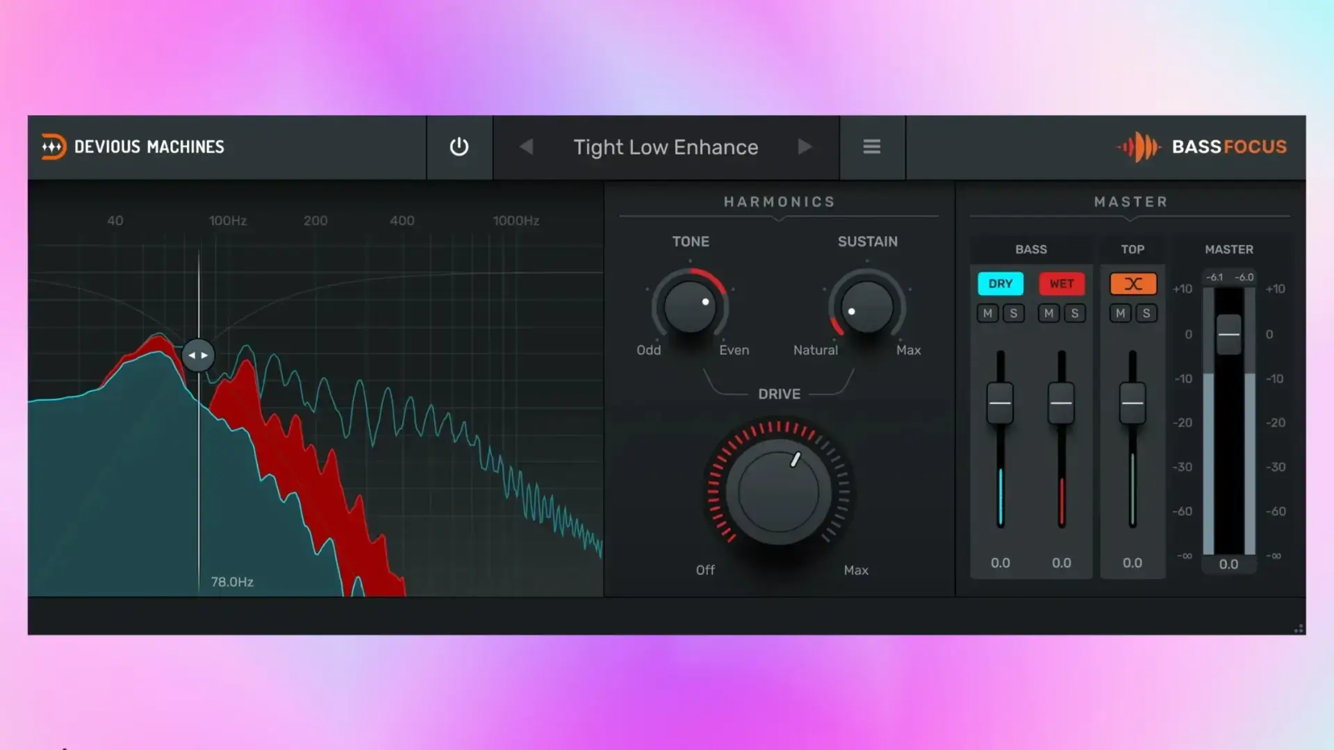 Devious Machines Bass Focus