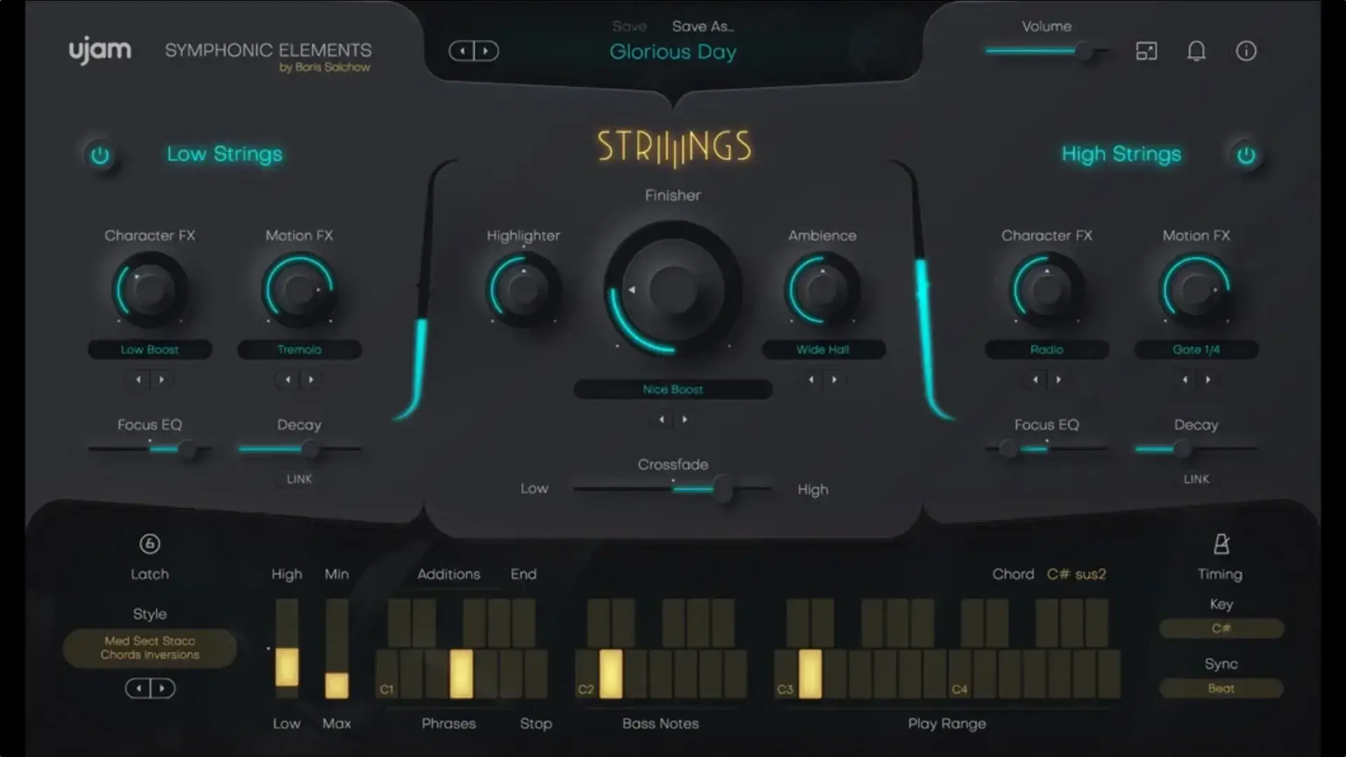 uJAM Symphonic Elements STRIIIINGS