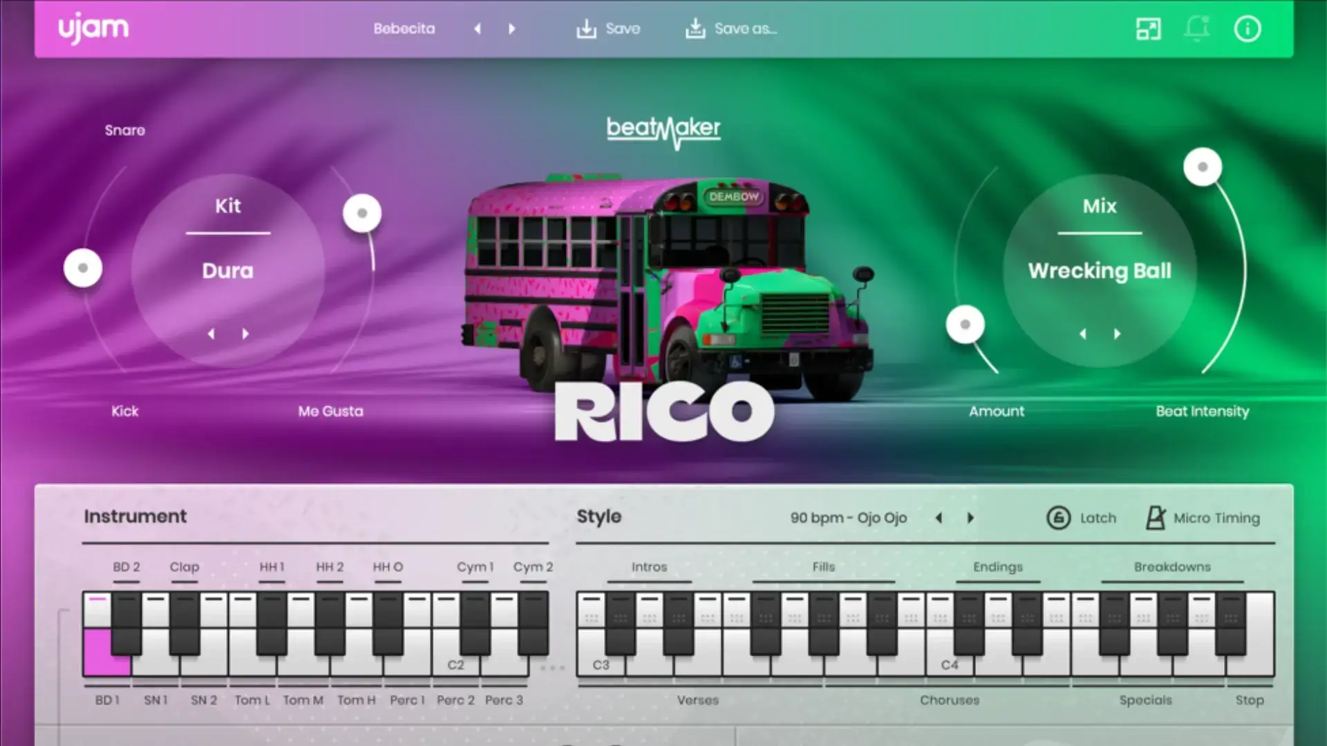 uJAM Beatmaker RICO