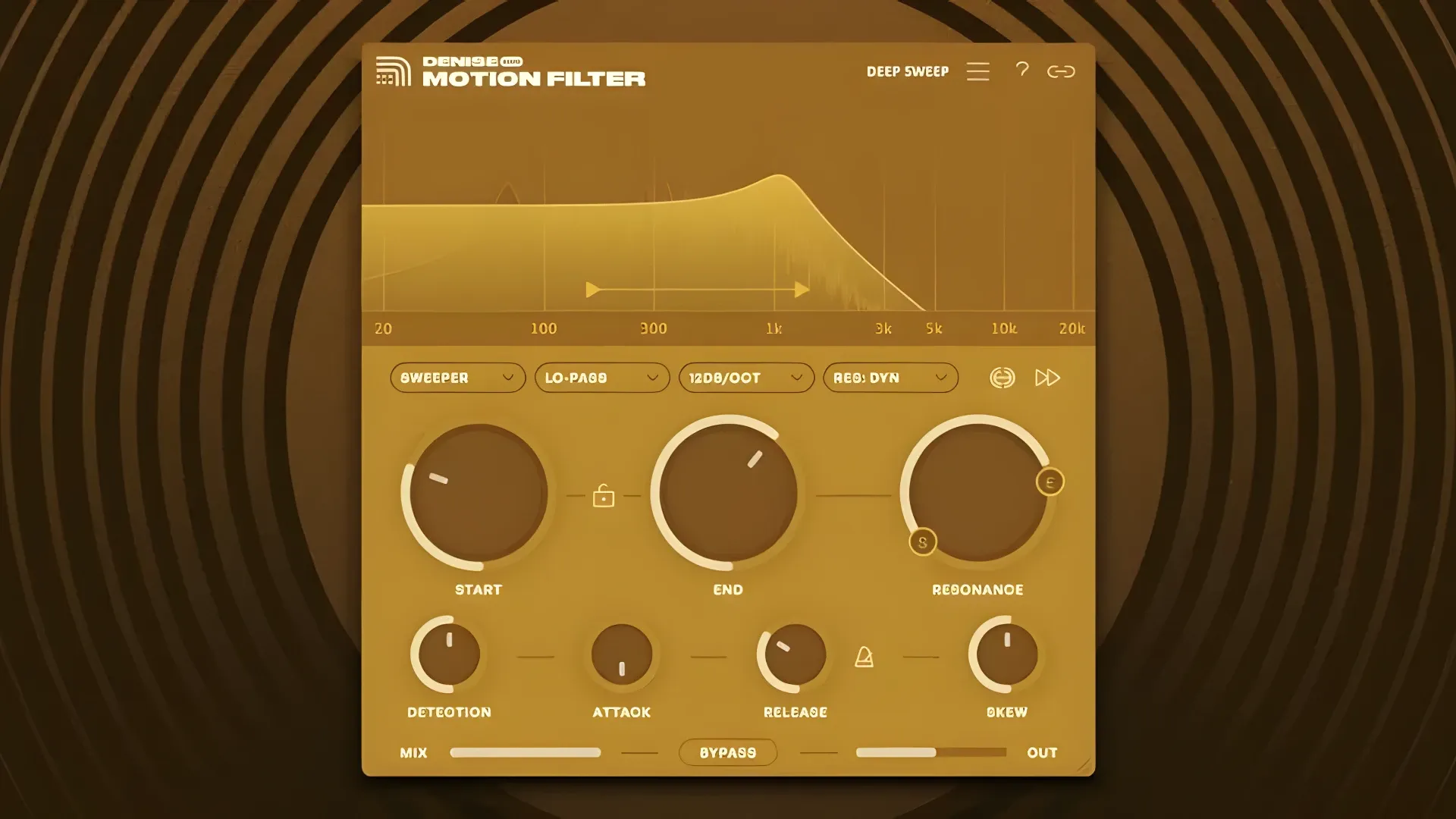 Denise Audio Motion Filter