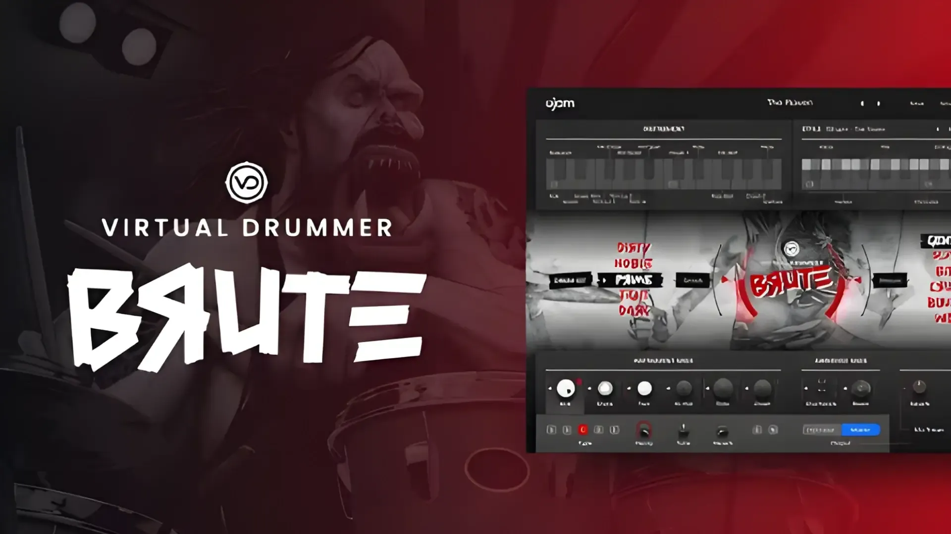 uJAM Virtual Drummer BRUTE