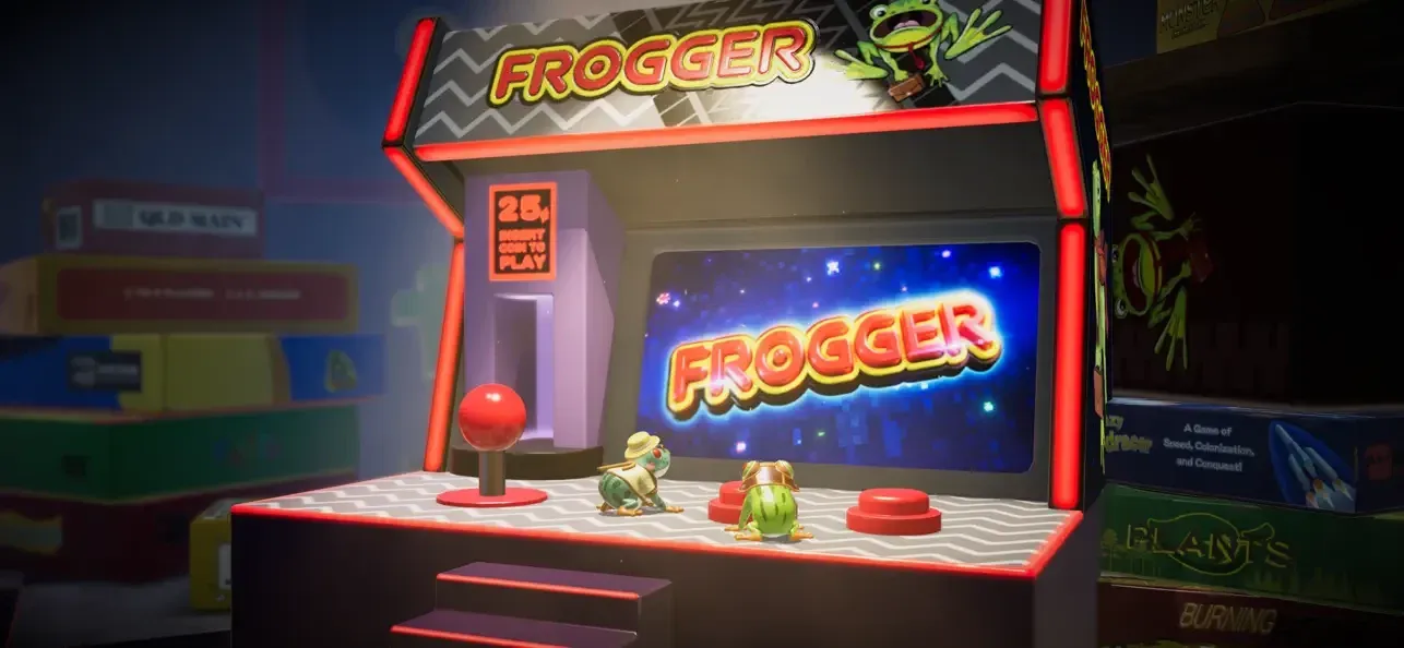 Frogger in Toy Town