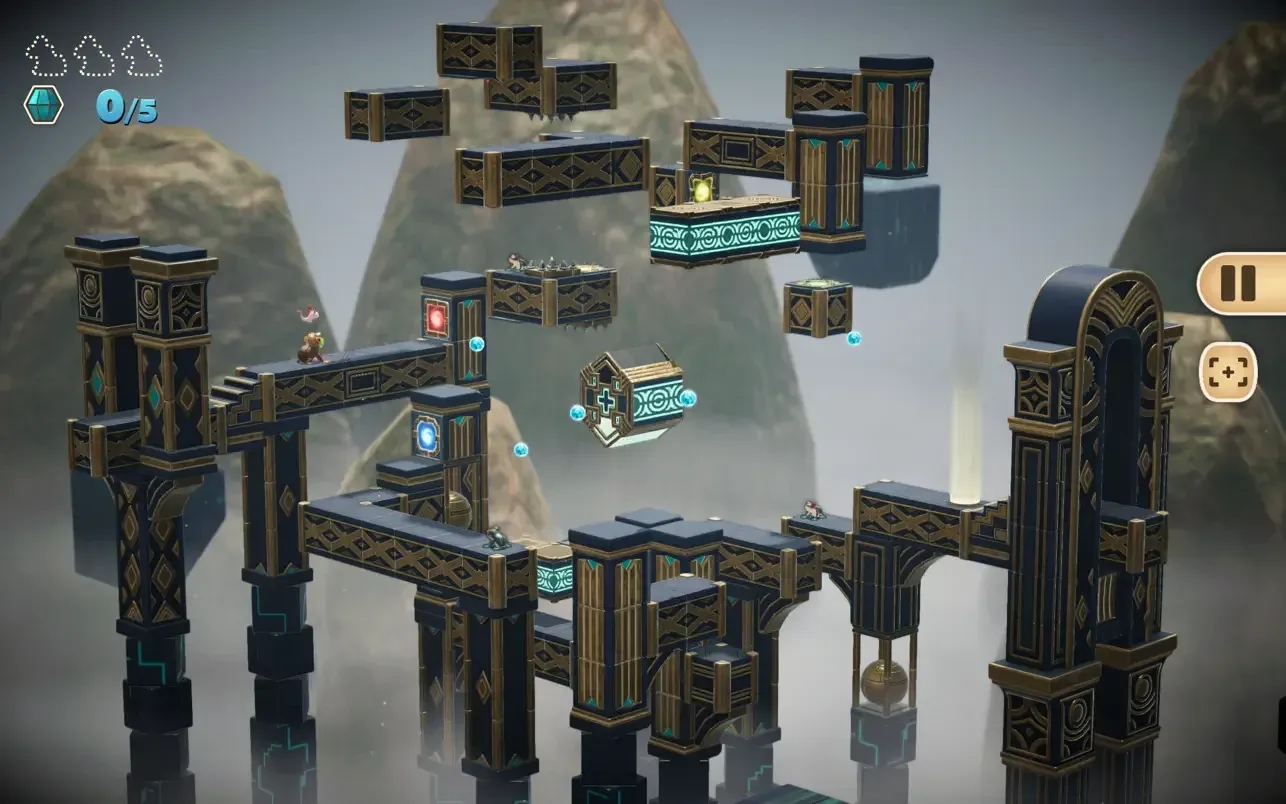 Frogger and the Rumbling Ruins