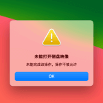 macOS提示 未能打开磁盘映像 未能完成该操作。操作不被允许解决-XMac.cc - 精品Mac软件下载站 优质苹果应用资源聚合