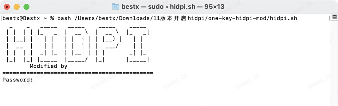 macOS外接显示器一键开启HiDPI视网膜显示工具