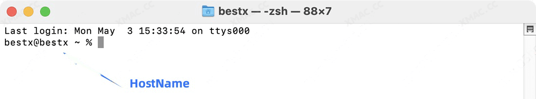 macOS系统修改电脑名称/终端主机名称/本地主机名称