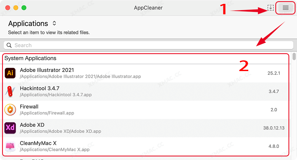 使用AppCleaner卸载软件或清理残留